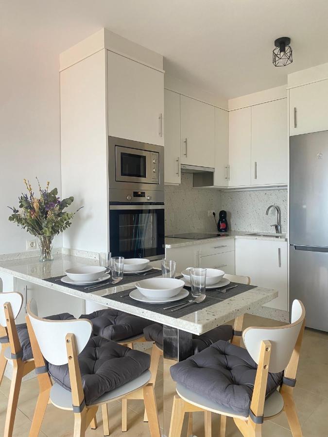 Apartamentos A Lanzada Pontevedra Bagian luar foto